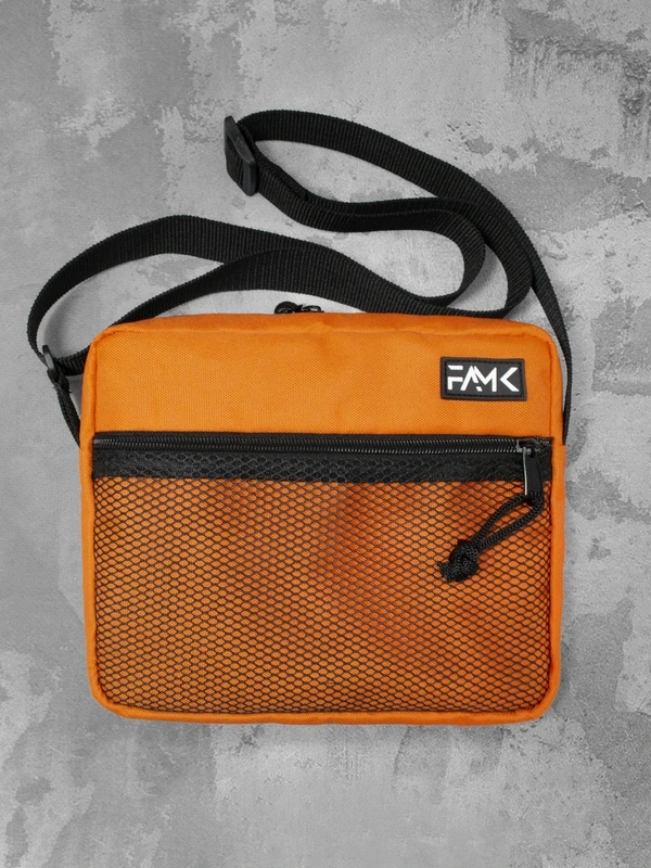 Сумка через плече для чоловіків та жінок Famk SMR3 , Помаранчевий