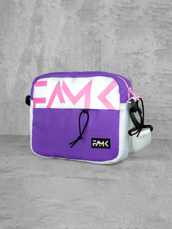 Сумка через плече для чоловіків та жінок Famk SMR3 2.0 , Фіолетовий