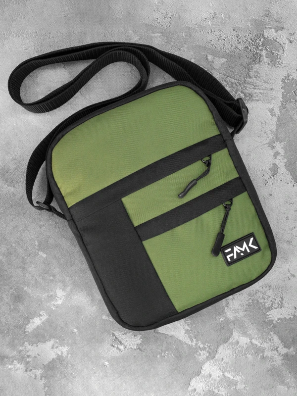 Сумка месенджер (через плече) для чоловіків та жінок Famk WPM , Хакі