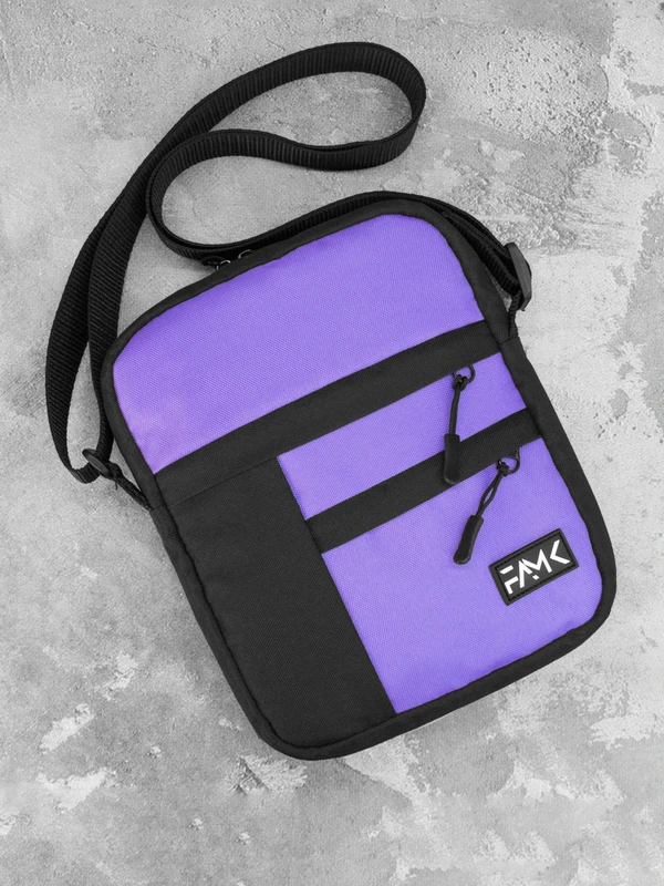 Сумка месенджер (через плече) для чоловіків та жінок Famk WPM , Фіолетовий