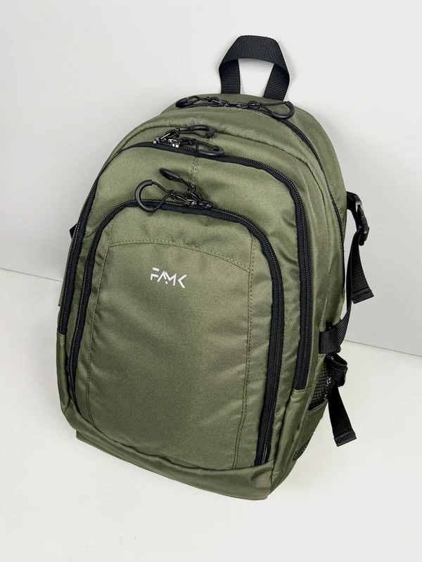 Рюкзак міський текстильний на 20 л FAMK Urban 01  для чоловіків та жінок, Хакі