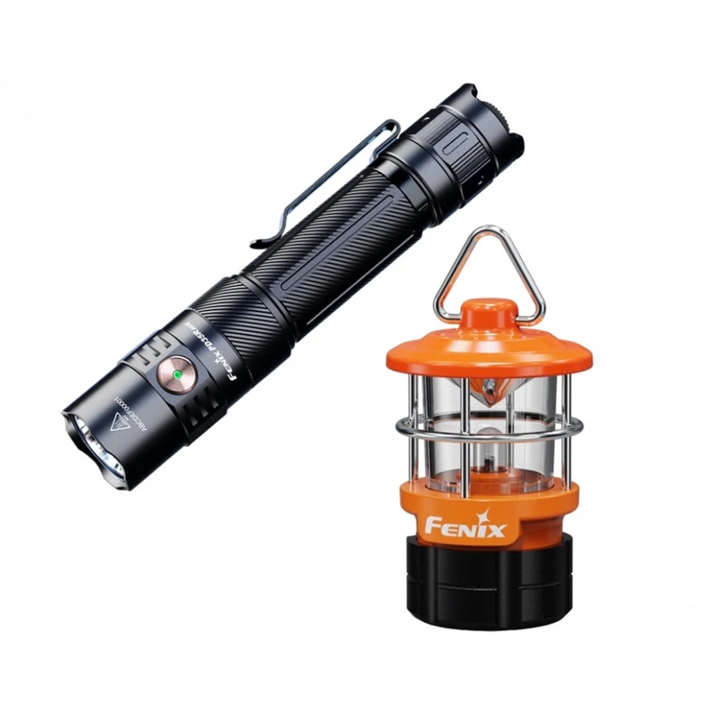 Ліхтар тактичний ручний Fenix PD35R ACE LED 2000 лм + наключний ліхтар CL01 (помаранчевий) | Лімітована серія — Fenix