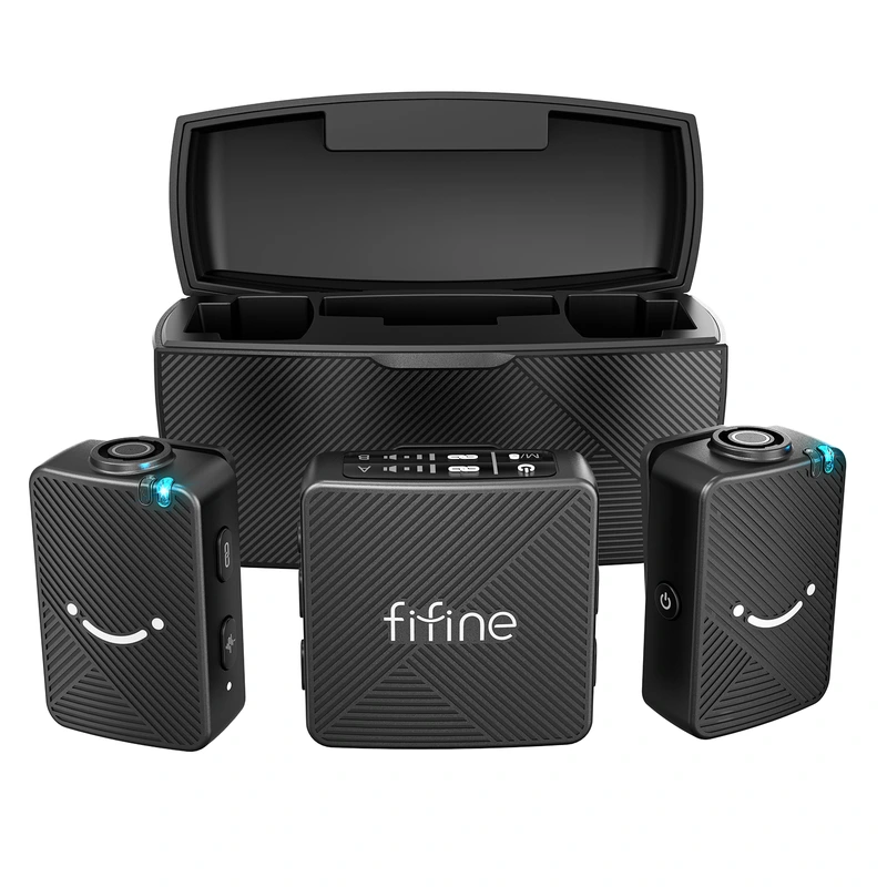 Безпровідний петличний мікрофон Fifine M9 — Fifine