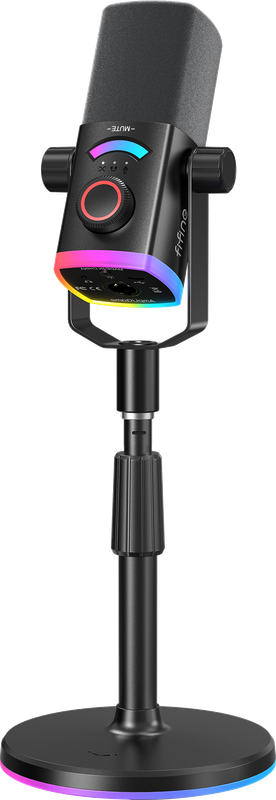 Мікрофон динамічний Fifine AM8PROS XLR/USB Black
