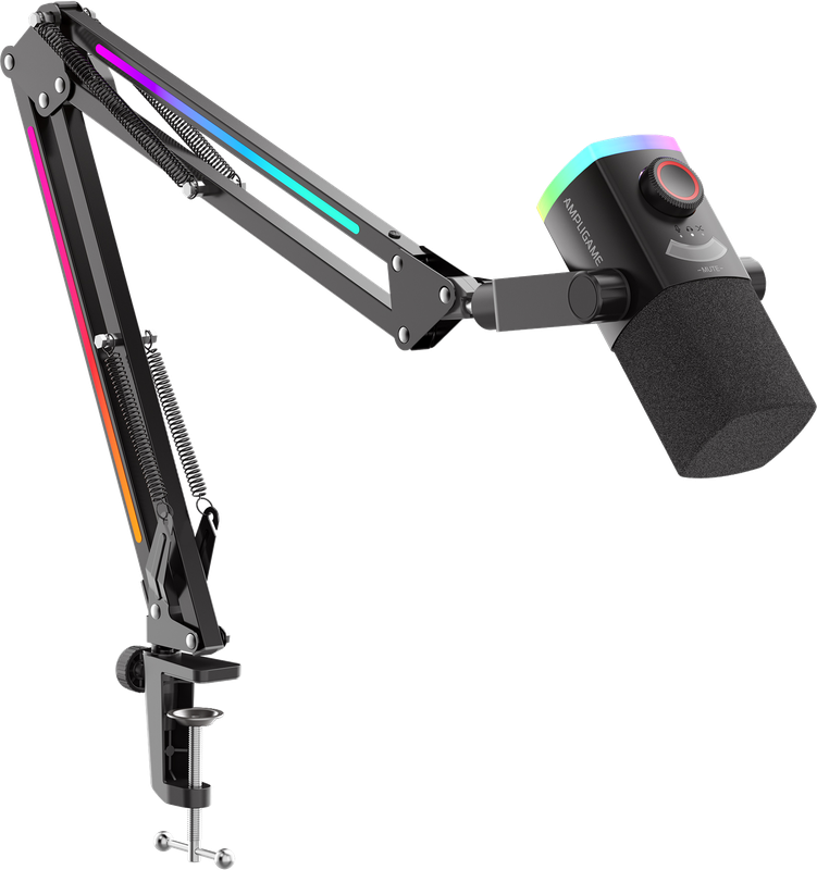 Мікрофон динамічний Fifine AM8PROT USB/XLR Black — Fifine