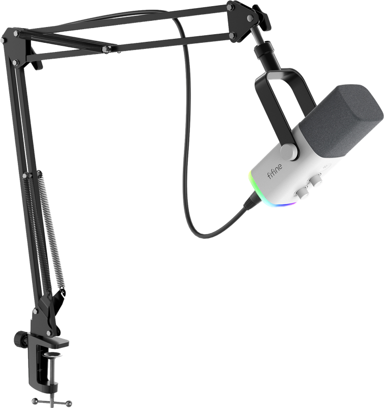 Мікрофон динамічний Fifine AM8TW USB/XLR White — Fifine