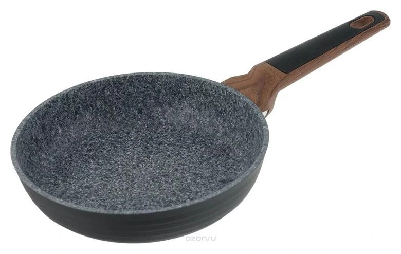 Сковорода Fissman Diamond Grey Ø24см з 5-шаровим антипригарним покриттям