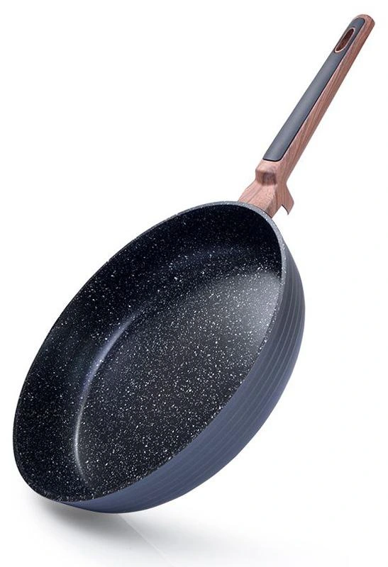 Сковорода Fissman Diamond Grey Ø26см з 5-шаровим антипригарним покриттям