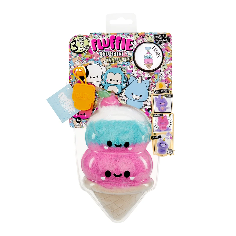 М’яка іграшка-антистрес FLUFFIE STUFFIEZ серії "Small Plush" - МОРОЗИВО — Fluffie Stuffiez