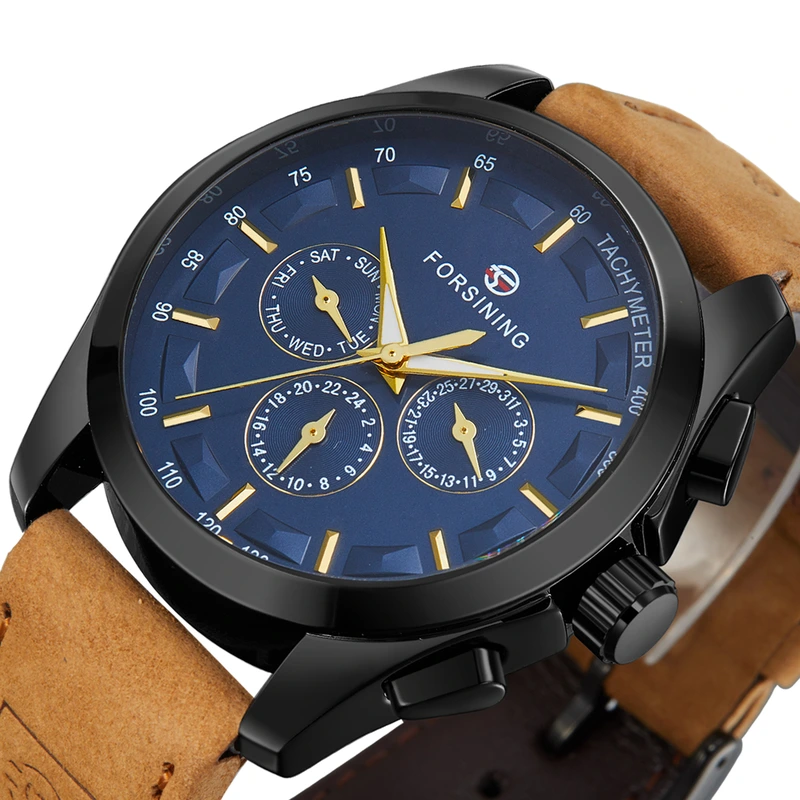 Чоловічий механічний годинник Forsining Walker Limited New — Forsining