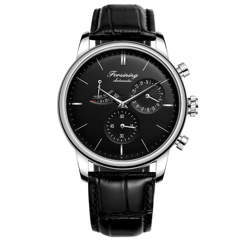 Forsining 6916 Silver-Black