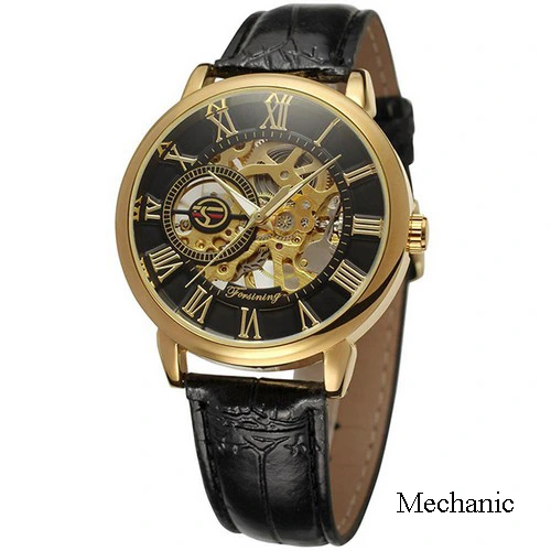 Forsining 8099 Black-Gold-Black