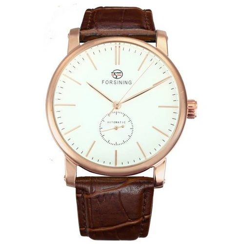 Forsining 8214 Gold-White-Brown