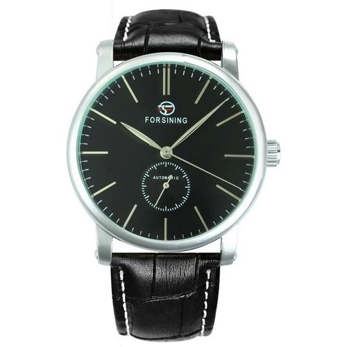 Forsining 8214 Silver-Black