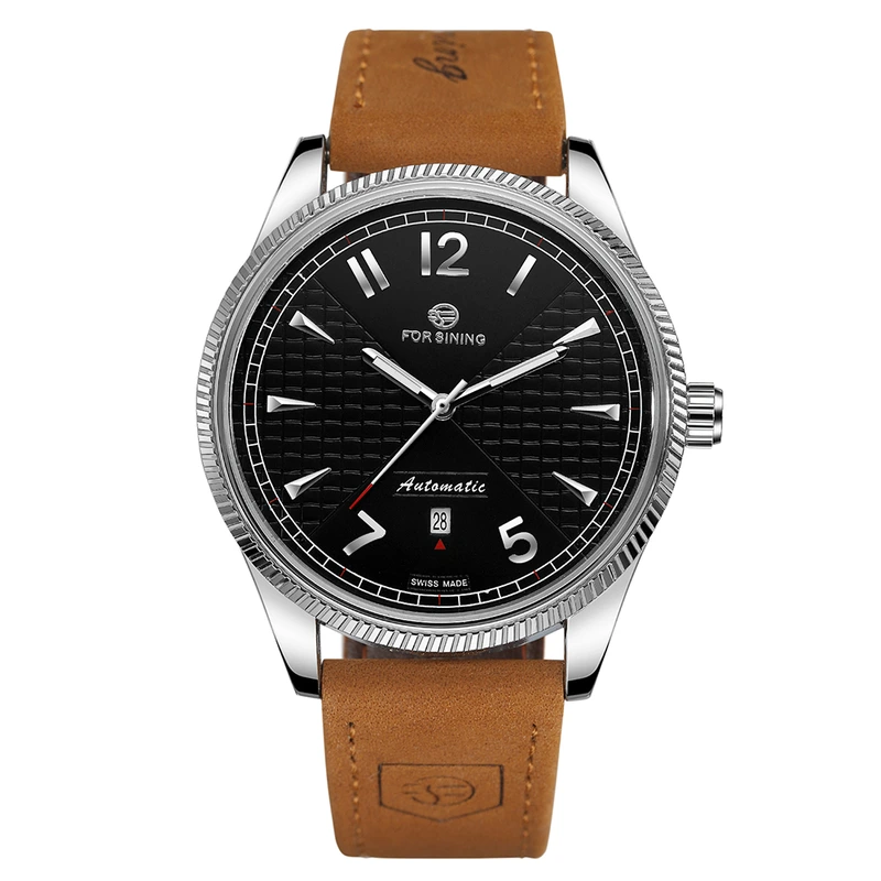 Forsining 8270 Silver-Black — Forsining