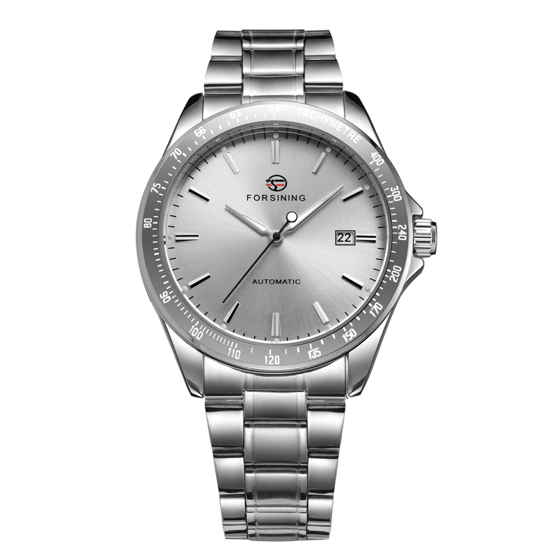 Forsining 8294 Silver-White Steel