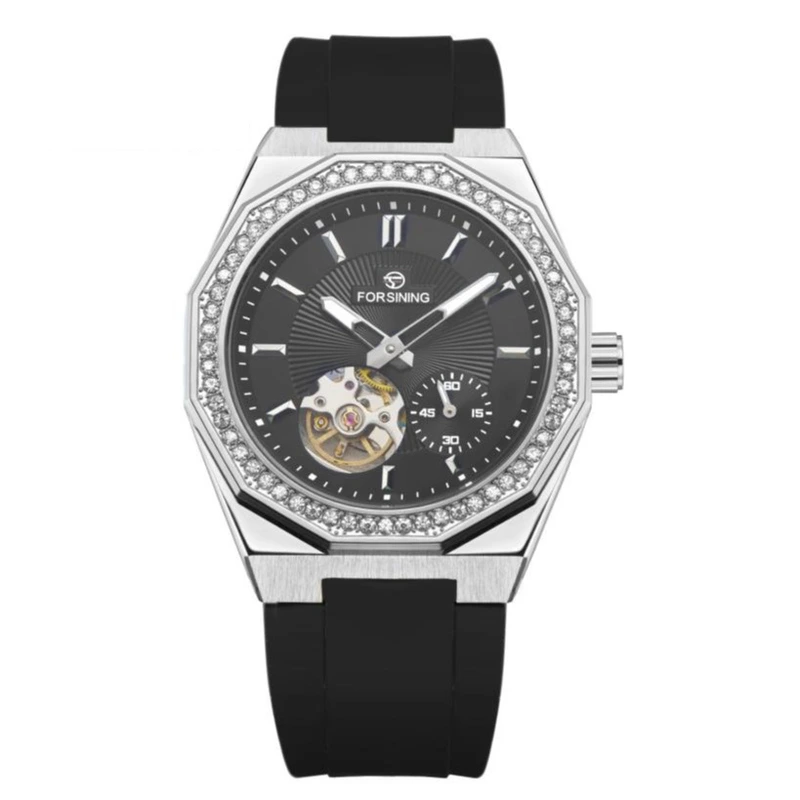 Forsining 831 Black-Silver-Black