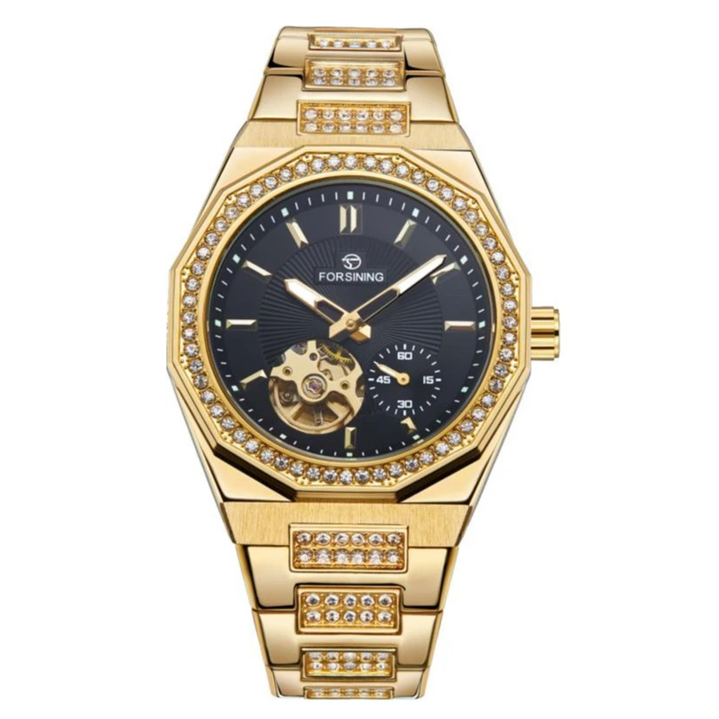Forsining 831 Gold-Black Steel