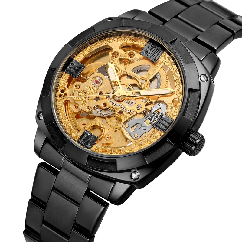 Чоловічий механічний годинник Forsining Spectrum