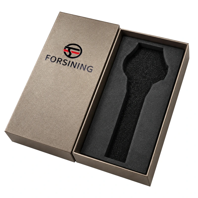 Картонна коробочка для годинника Forsining Bronze-Brown (1000-0419) – Подарункова упаковка у бронзово-коричневому кольорі