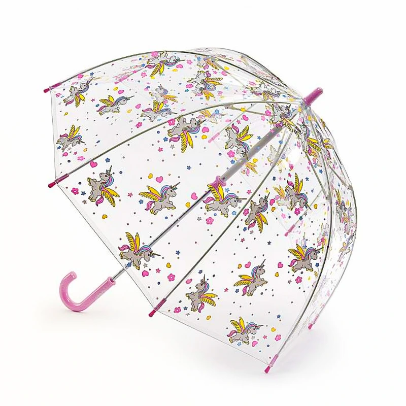 Парасолька-тростина дитяча Fulton Funbrella-4 C605-039090 Bella The Unicorn (Единорожки)