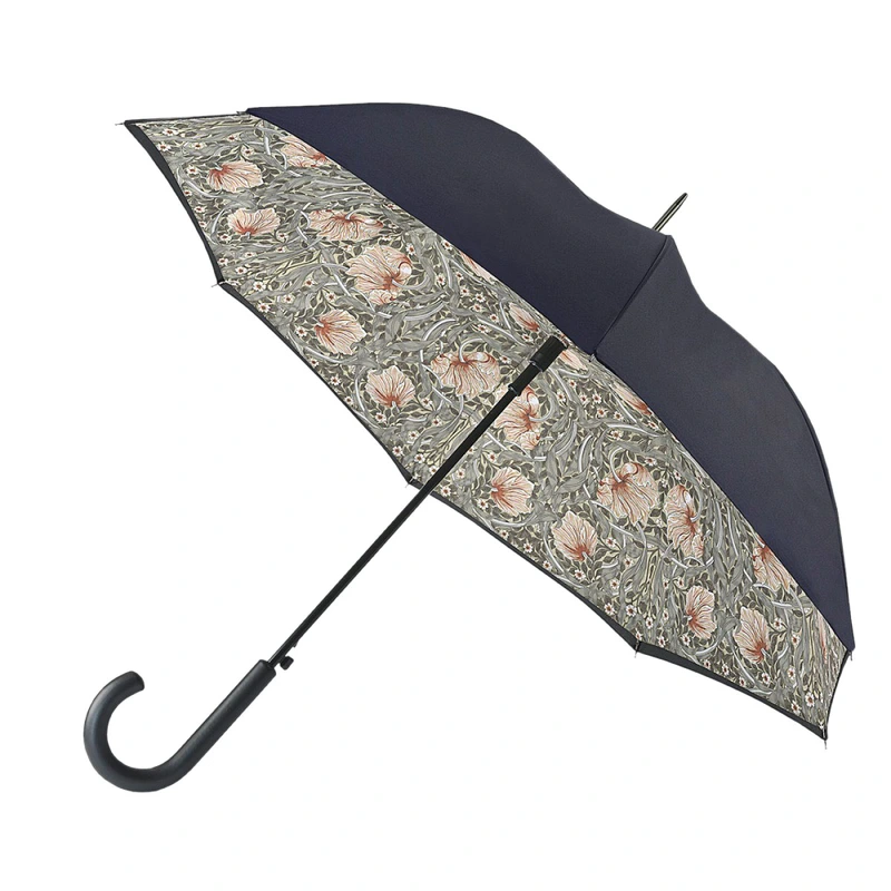 Парасолька жіноча Fulton L856-041062 Morris & Co. Bloomsbury Pimpernel Bayleaf Manilla