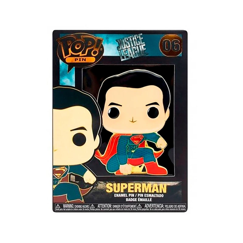Пін FUNKO POP серії «DC Comics» – СУПЕРМЕН — Funko