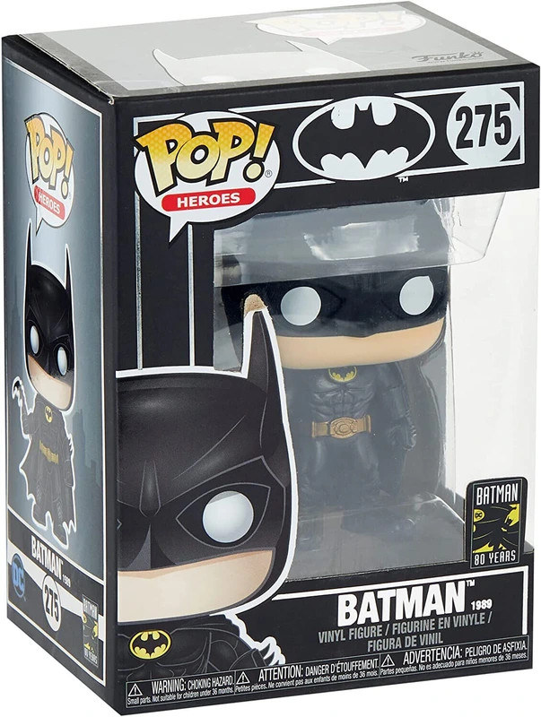 Бетмен - Funko Pop DC Heroes #275: Batman 80th - Batman (1989) — Funko