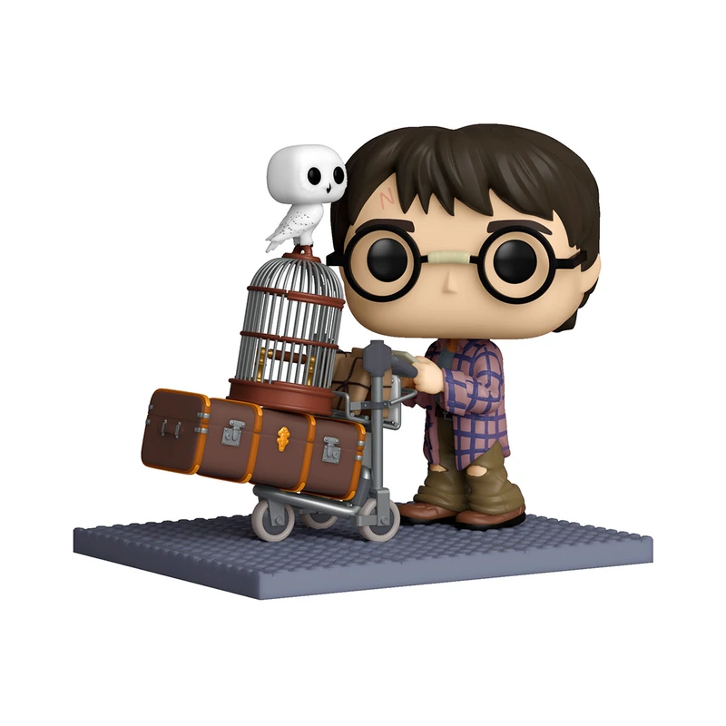 Гаррі Поттер з візком - Funko Pop Deluxe Harry Potter #135: Harry Pushing Trolley