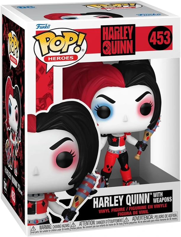 Гарлі Квінн - Funko POP Heroes DC #453: Harley Quinn with Weapons
