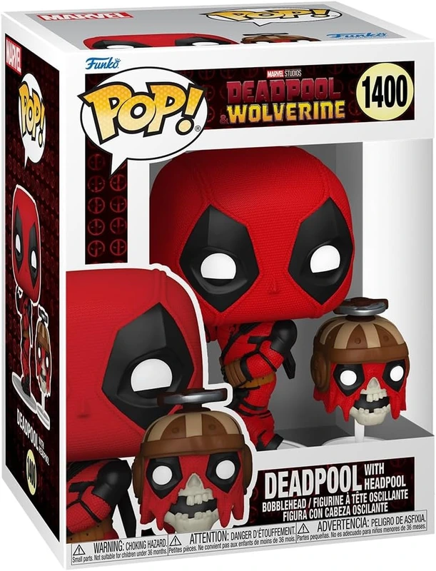 Дедпул з Хедпулом - Funko POP Marvel #1400: Deadpool & Wolverine