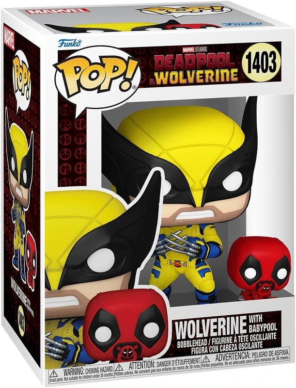 Росомаха з Бебіпулом - Funko POP Marvel #1403: Deadpool & Wolverine