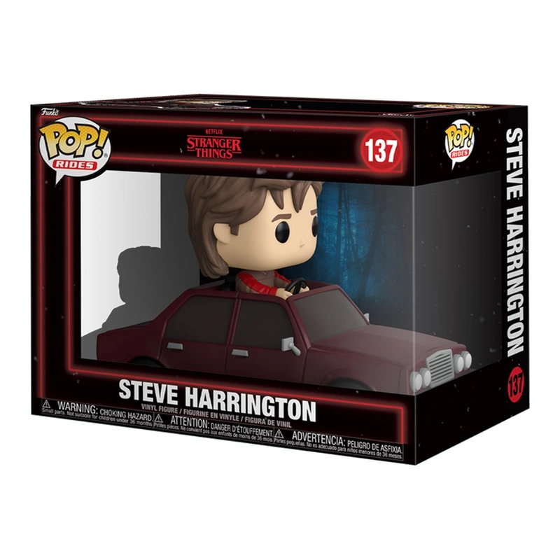 Ігрова фігурка FUNKO POP! Rides серії "Дивні дива 5" - СТІВ У МАШИНІ
