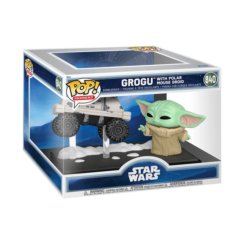 Ігрова фігурка FUNKO POP! Moment серії "Мандалорець і Ґроґу" - ҐРОҐУ І РЕМОНТНИЙ ДРОЇД MSE-6