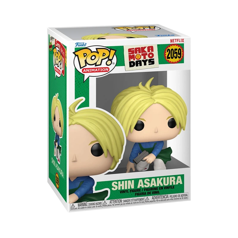 Ігрова фігурка FUNKO POP! серії "Дні Сакамото" - ШІН АСАКУРА — Funko
