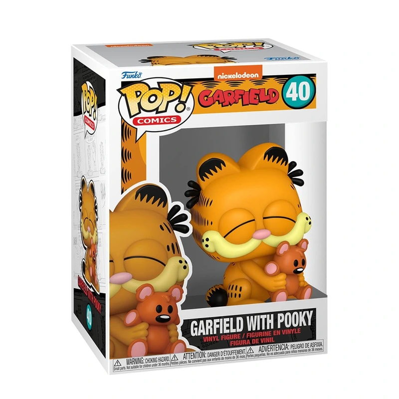 Ігрова фігурка FUNKO POP! серії "Гарфілд" - ГАРФІЛД З ПУКІ — Funko