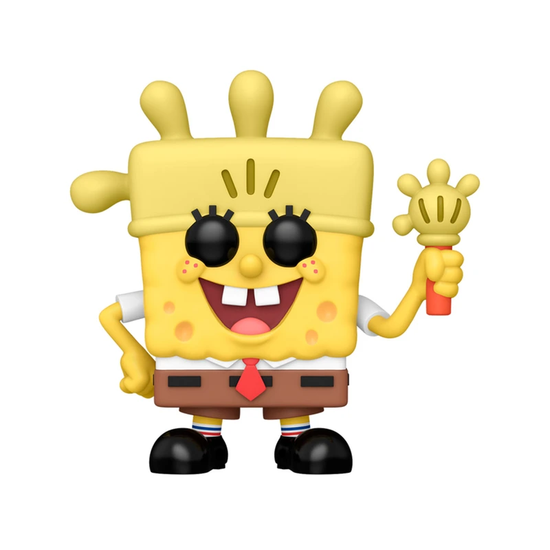 Ігрова фігурка FUNKO POP! серії "Губка Боб Квадратні Штани" - ГУБКА БОБ З РУКАВИЧКОЮ-ЛІХТАРИКОМ