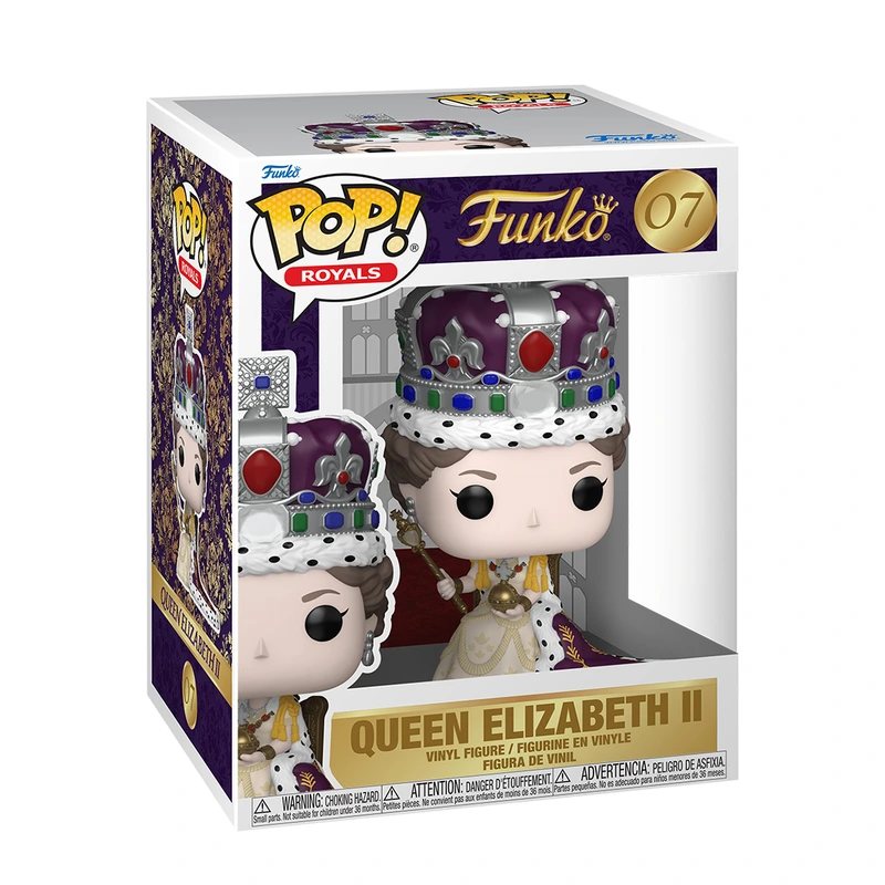 Ігрова фігурка FUNKO POP! серії "Королева Єлизавета II 100-річчя" - КОРОНАЦІЯ КОРОЛЕВИ ЄЛИЗАВЕТИ II