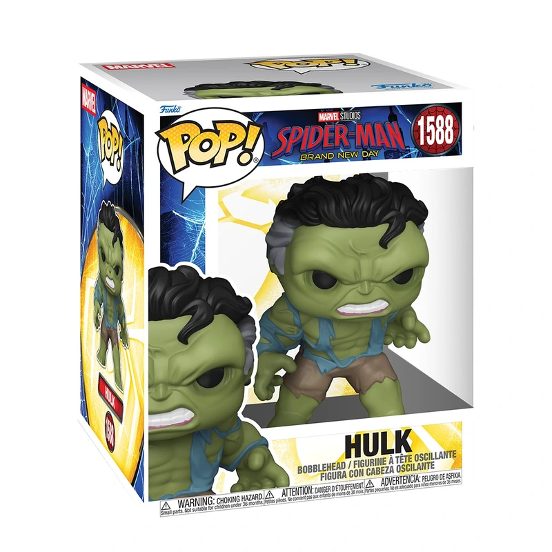 Ігрова фігурка FUNKO POP! серії "Людина-павук: Абсолютно новий день" - ХАЛК (15 см) — Funko