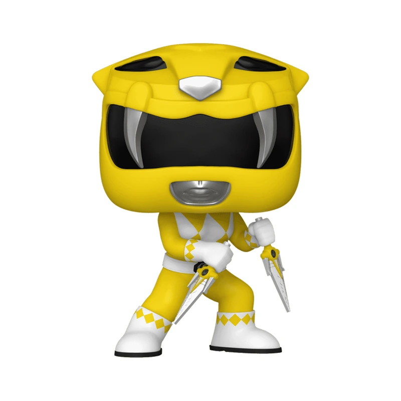 Ігрова фігурка FUNKO POP! серії "Могутні рейнджери" - ЖОВТИЙ РЕЙНДЖЕР