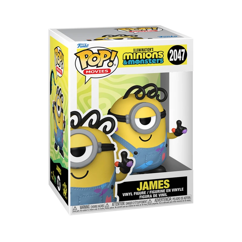 Ігрова фігурка FUNKO POP! серії "Посіпаки і Монстряки" - ДЖЕЙМС