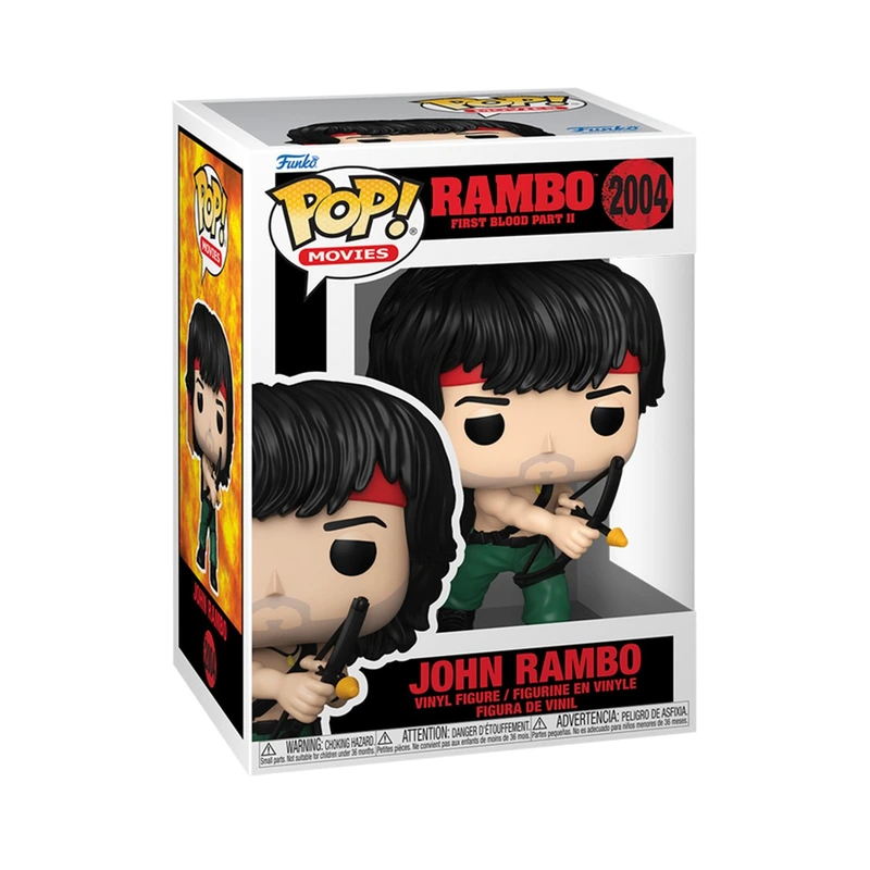 Ігрова фігурка FUNKO POP! серії "Рембо 2" - ДЖОН РЕМБО З ЛУКОМ — Funko