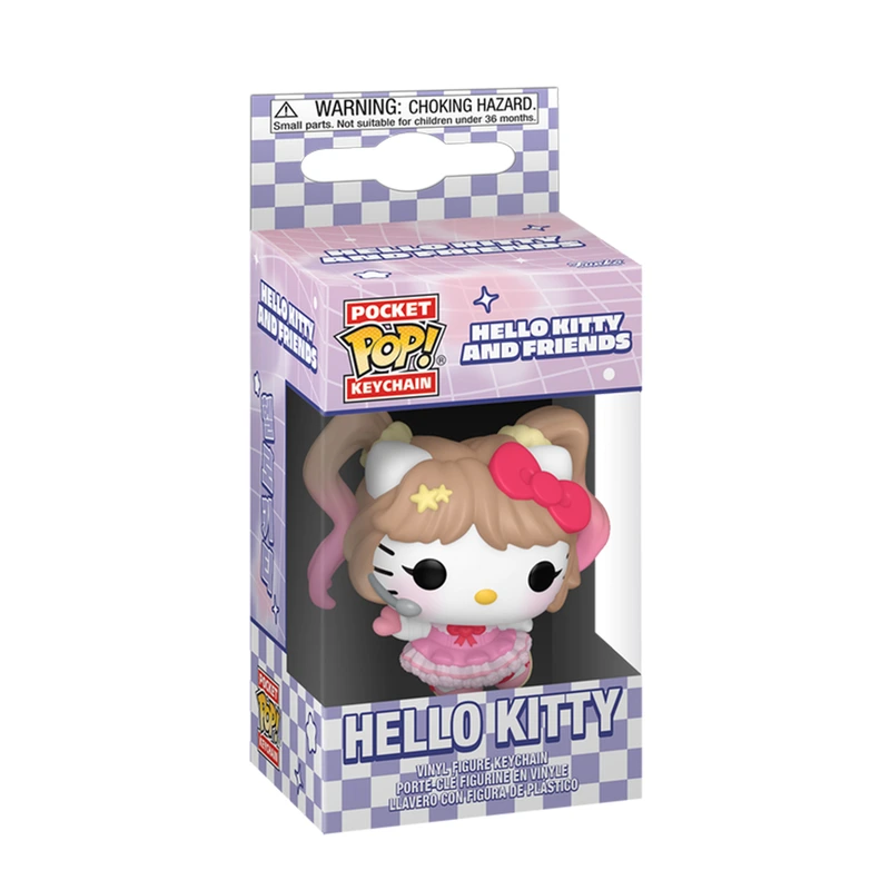 Ігрова фігурка на клипсе FUNKO POP! серії "Hello Kitty" - ХЕЛОУ КІТТІ (K-POP)