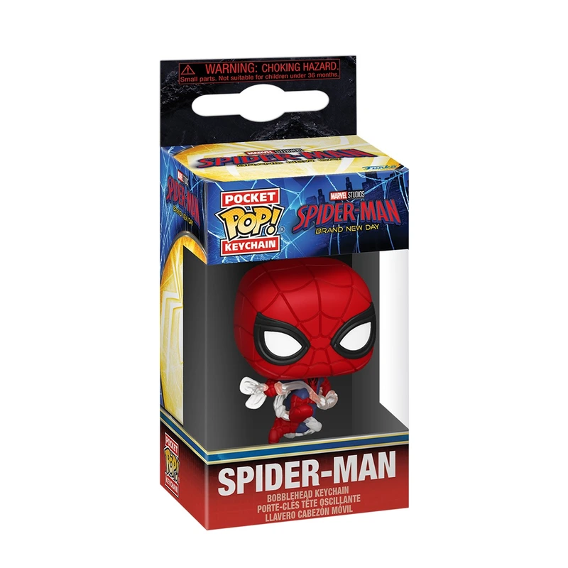Ігрова фігурка на кліпсі FUNKO POP! серії "Людина-павук: Абсолютно новий день" - ЛЮДИНА-ПАВУК — Funko