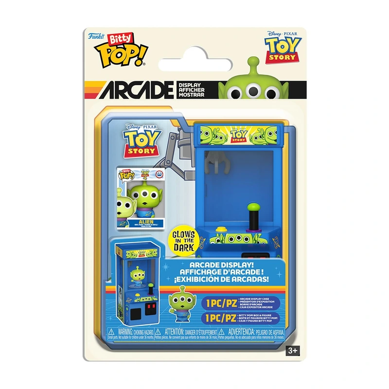Ігровий набір BITTY POP! Arcade серії "Історія іграшок" - ПРИБУЛЕЦЬ (GW) — Funko