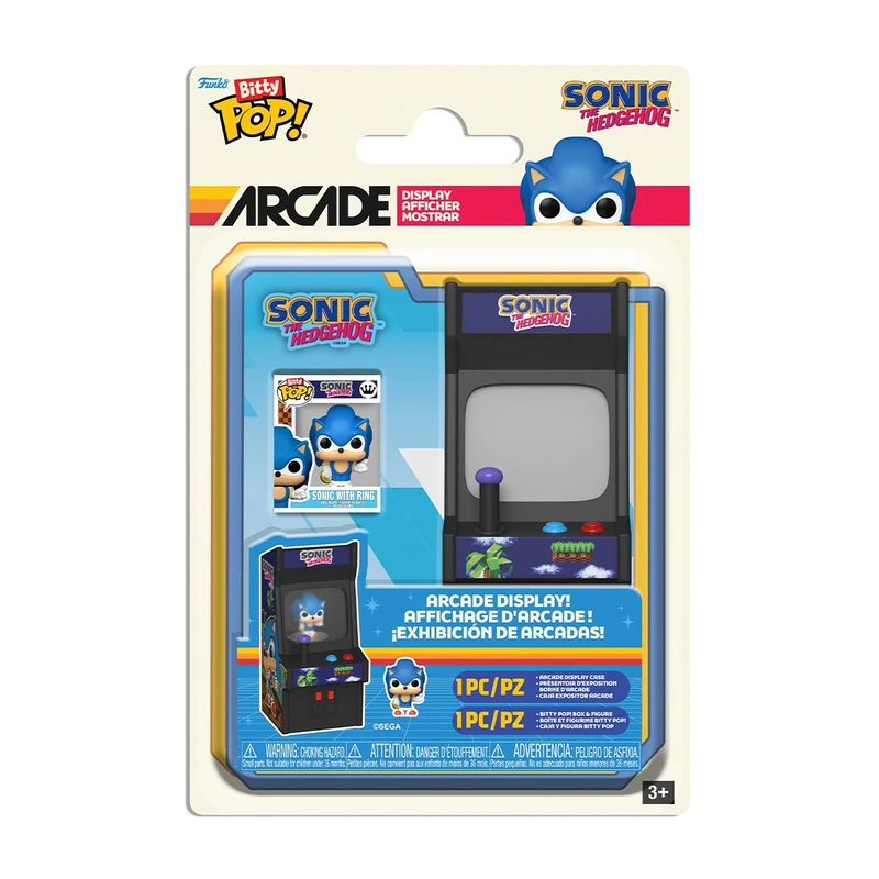 Ігровий набір BITTY POP! Arcade серії "Їжак Сонік" - ЇЖАК СОНІК — Funko