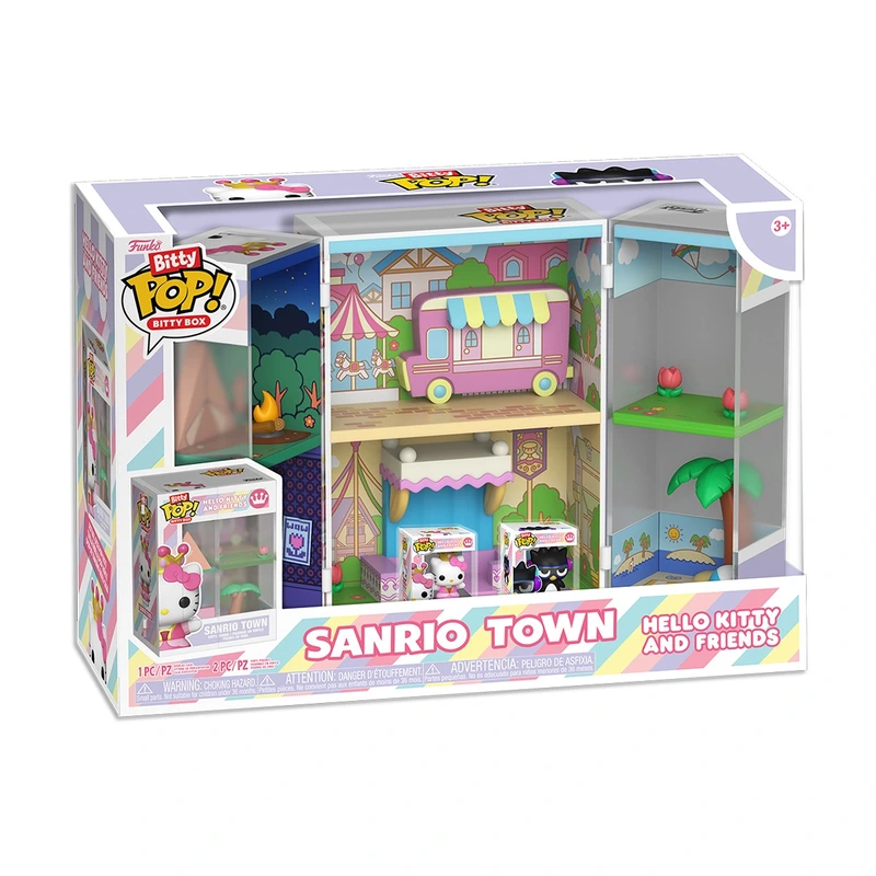 Ігровий набір BITTY POP! Boxes серії "Sanrio" - МІСТЕЧКО САНРІО — Funko