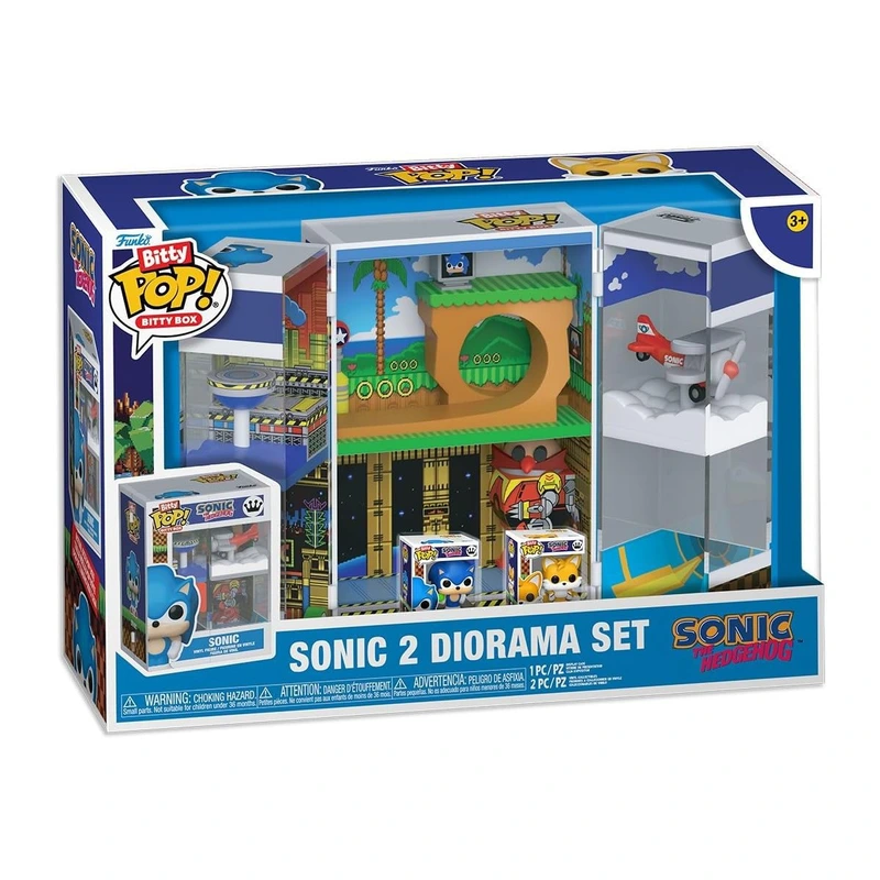 Ігровий набір BITTY POP! Boxes серії "Сонік" - ЇЖАК СОНІК — Funko