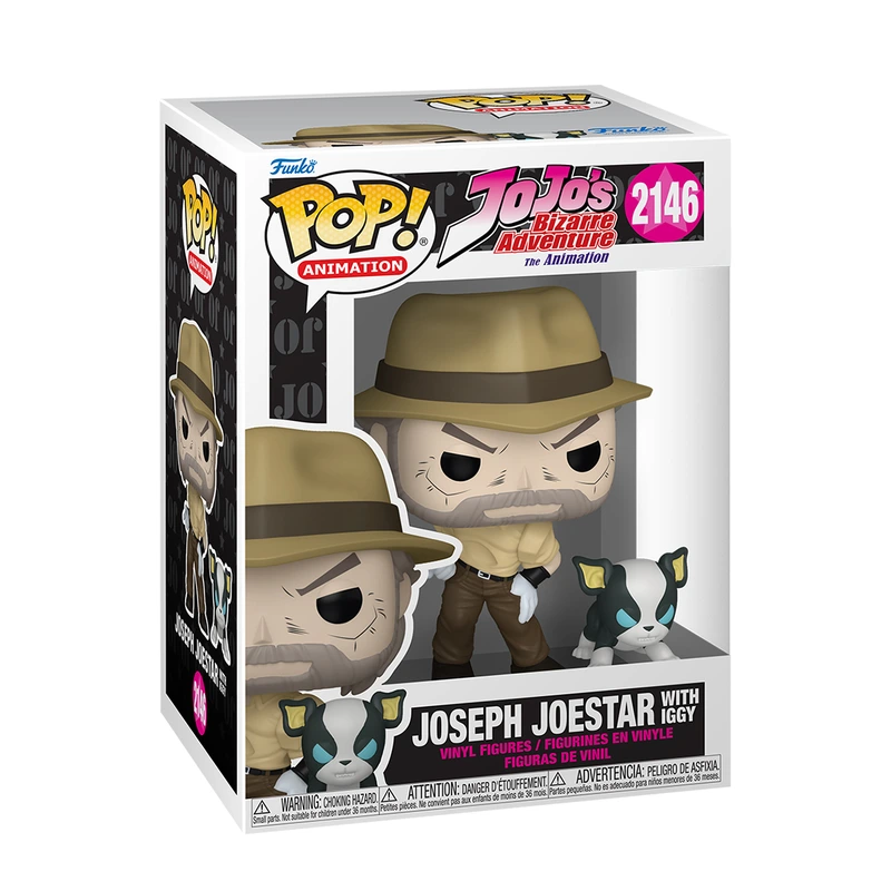 Набір фігурок FUNKO POP! серії "JoJo's Bizarre Adventure" - ДЖОЗЕФ ТА ІГГІ