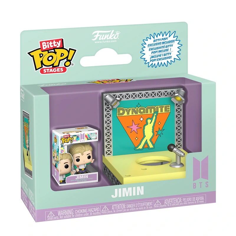 Набір ігрових фігурок BITTY POP! Stages серії "BTS" - ЧІМІН (Dynamite) — Funko